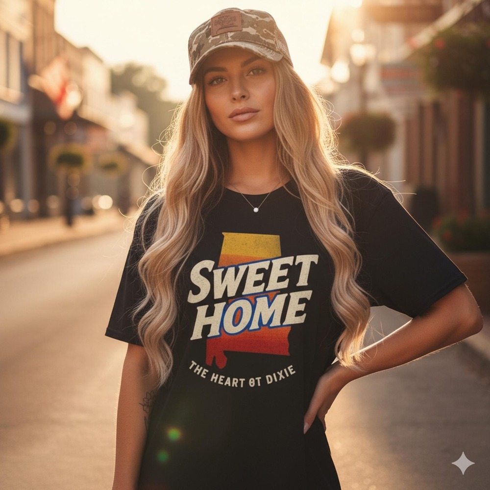 Sweet Home Alabama Shirt The Heart Of Dixie Southern
